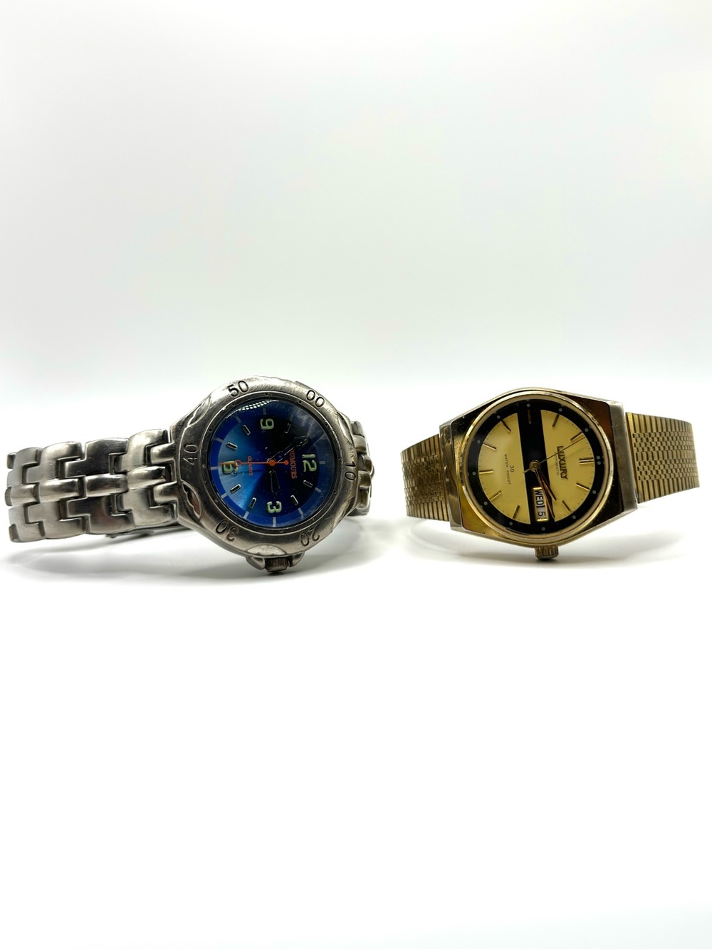 men’s vintage watch pairing